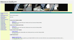 Desktop Screenshot of forklift.com