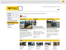 Tablet Screenshot of forklift.pl