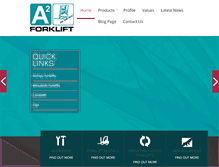 Tablet Screenshot of forklift.co.za